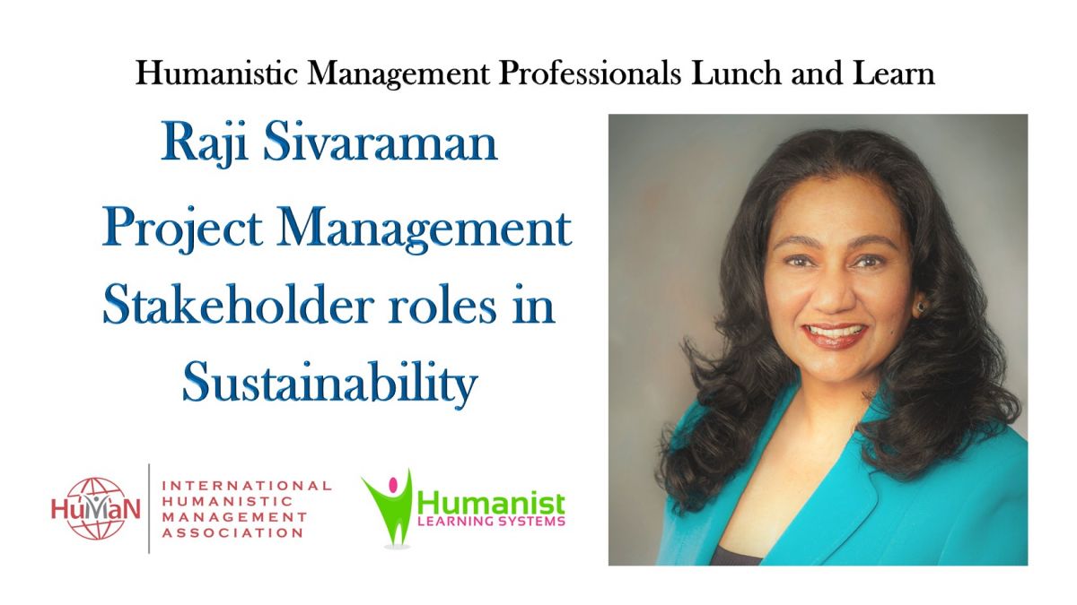 In this zoom conversation Raji Sivaraman, M.S. will discuss the role various stakeholders play in addressing sustainability. In this zoom conversation Raji Sivaraman, M.S. will discuss the role various stakeholders play in addressing sustainability.