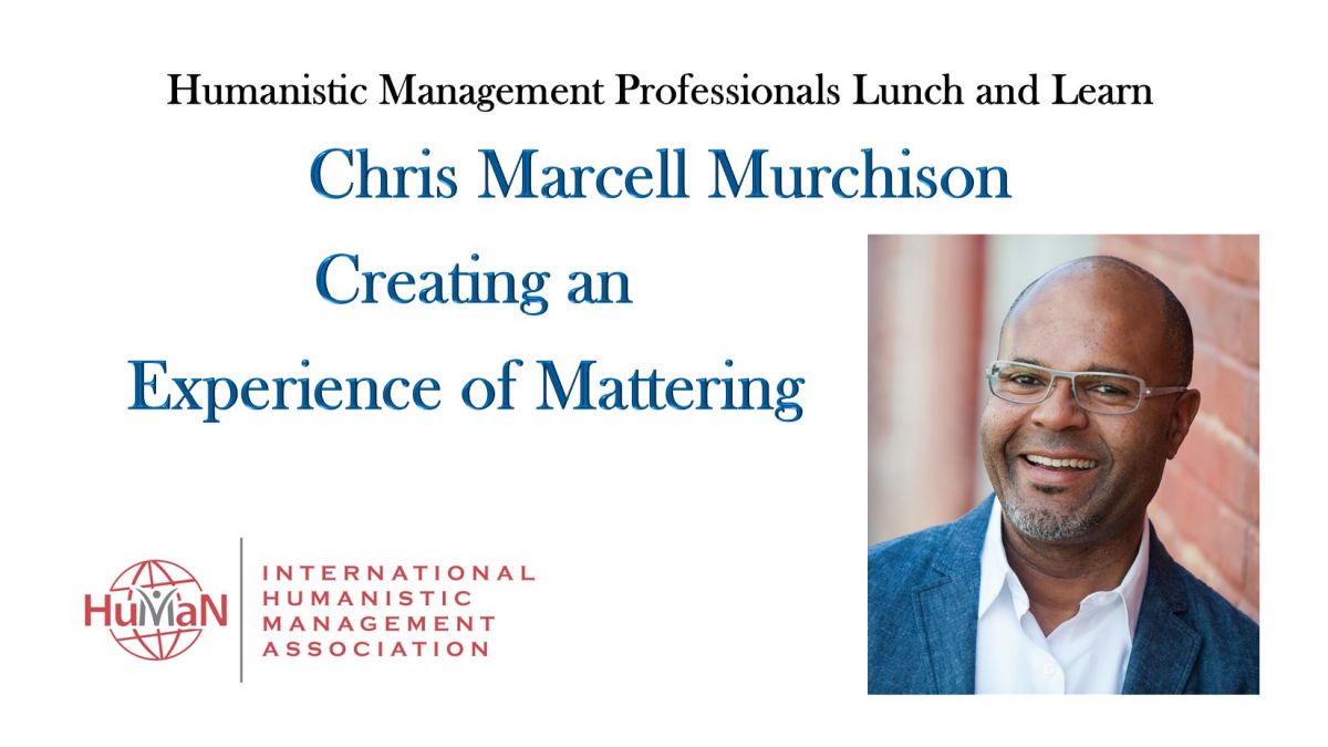Creating an Experience of Mattering Creating an Experience of Mattering